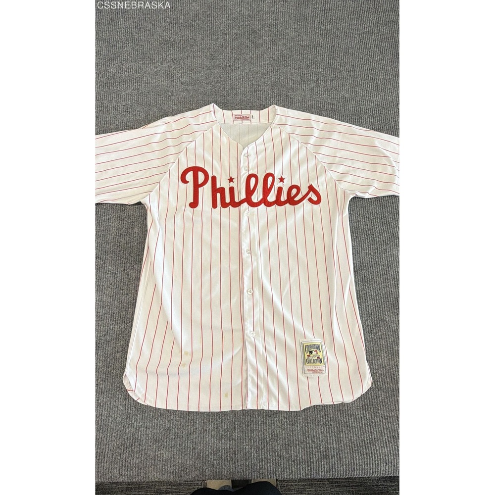 Mitchell & Ness Philadelphia Phillies 1950 Robin Roberts Jersey 36 White 3XL